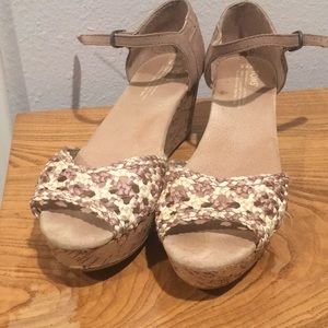 TOMS Wedge Sandals